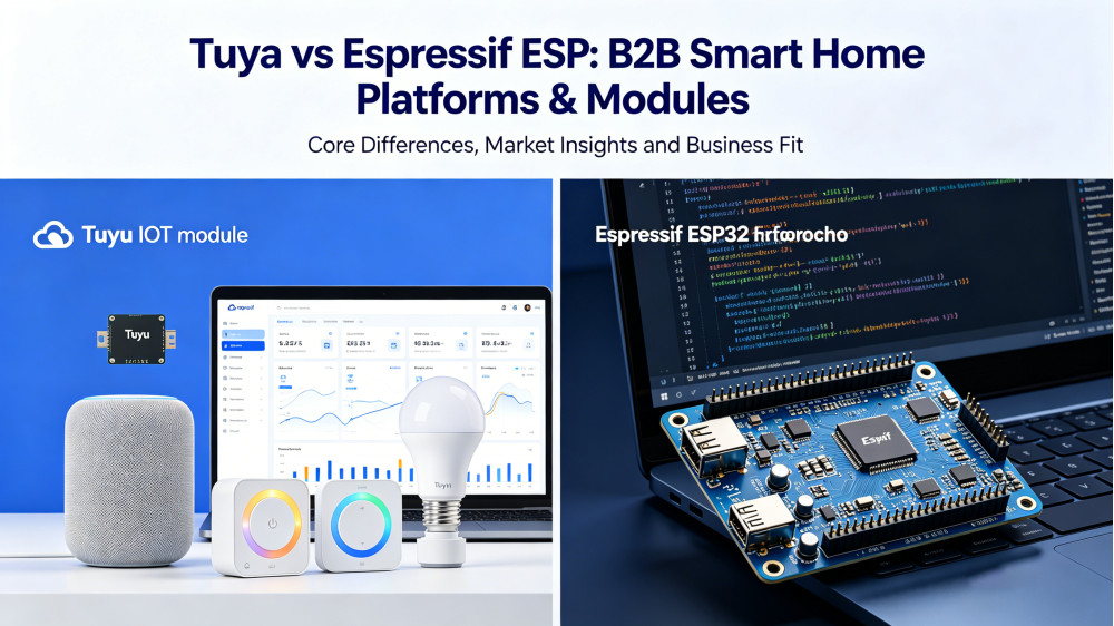 Tuya Smart Platform vs Espressif ESP Platform: Differences, Modules & B2B Market Insights Tuya Smart Platform vs Espressif ESP Platform: Differences, Modules & B2B Market Insights