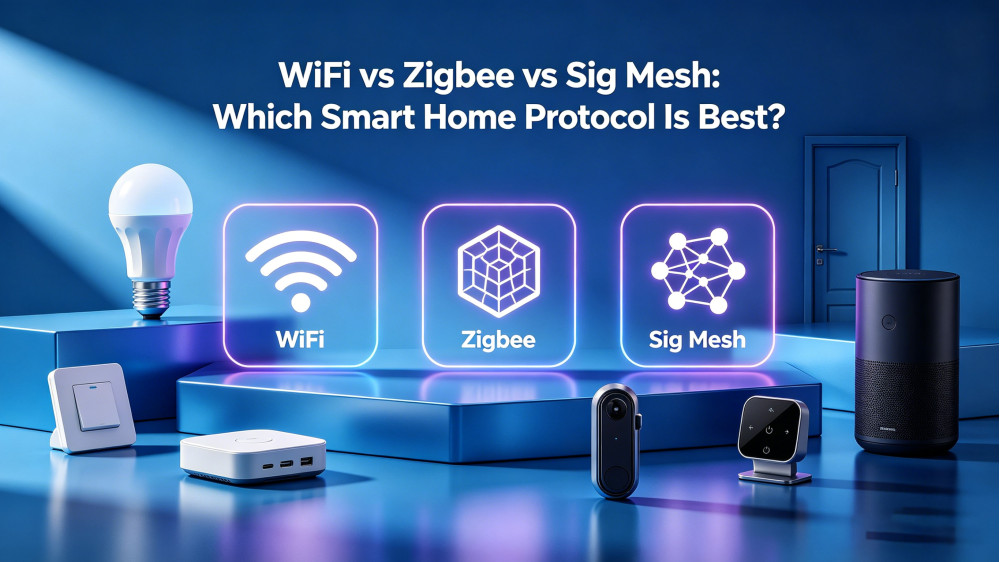 WiFi vs Zigbee vs Sig Mesh: Which Smart Home Protocol Is Best? WiFi vs Zigbee vs Sig Mesh: Which Smart Home Protocol Is Best?