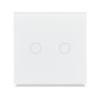 Europe Zigbee 2Gang Smart Touch Switch