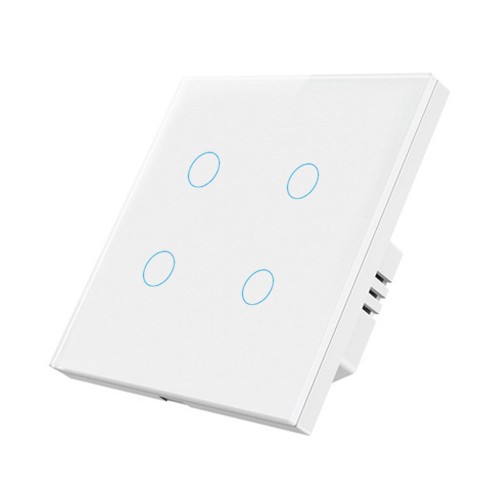 Europe Zigbee 4Gang Smart Touch Switch Europe Zigbee 4Gang Smart Touch Switch