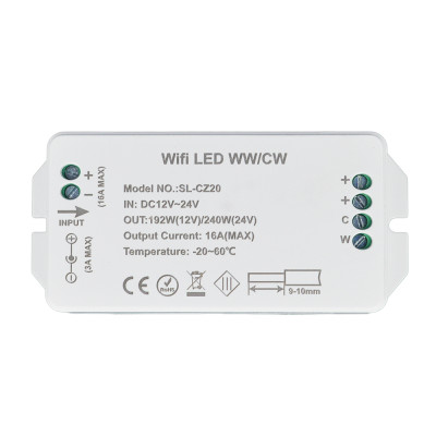 Smart CW+WW Controller for LED Strip Zigbee