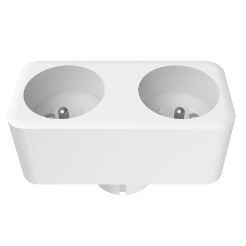 French Zigbee Dual outlet 2in1 plug French Zigbee Dual outlet 2in1 plug