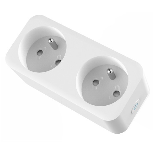 French Zigbee Dual outlet 2in1 plug French Zigbee Dual outlet 2in1 plug
