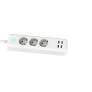 EU WIFI Ssmart power strip 3 outlets with 4 USB 