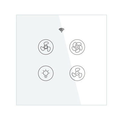Europe Zigbee Smart Fan Light Switch