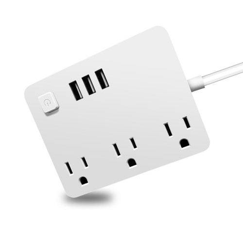 US WIFI smart power strip 3 AC outlet plus 3 USB US WIFI smart power strip 3 AC outlet plus 3 USB