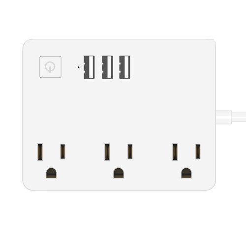 US Zigbee smart power strip 3 AC outlet plus 3 USB US Zigbee smart power strip 3 AC outlet plus 3 USB