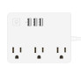 US Zigbee smart power strip 3 AC outlet plus 3 USB
