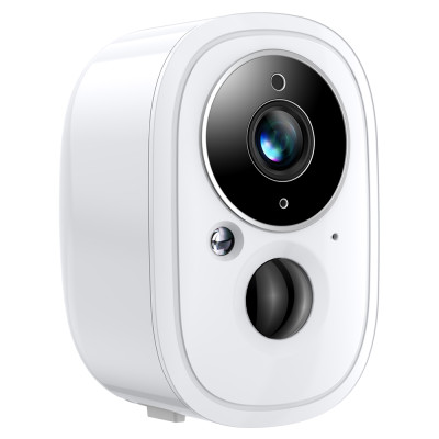 Wireless battery security camera