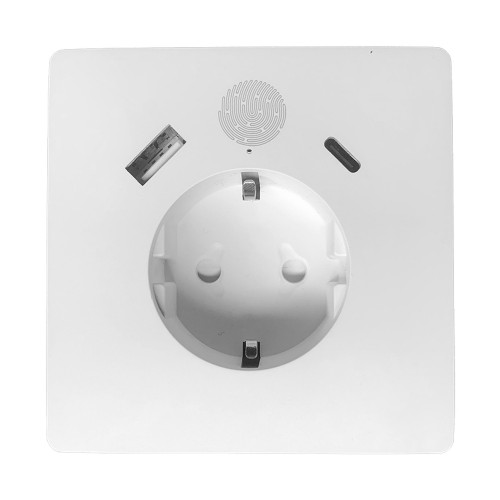 EU WIFI smart wall outlet with Type-A+C ports  EU WIFI smart wall outlet with Type-A+C ports