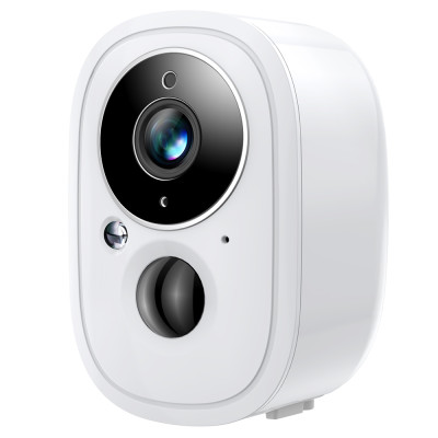Wireless battery security camera