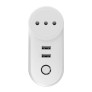 Italy Zigbee smart socket dual USB