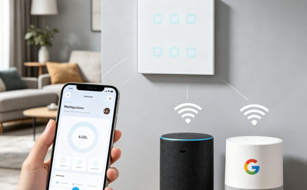 Smart 4-6-8Gangs Switch+RF433