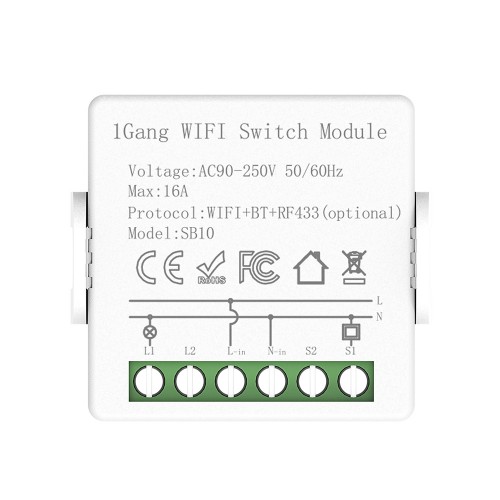 WiFi 16A Relay Switch  WiFi 16A Relay Switch