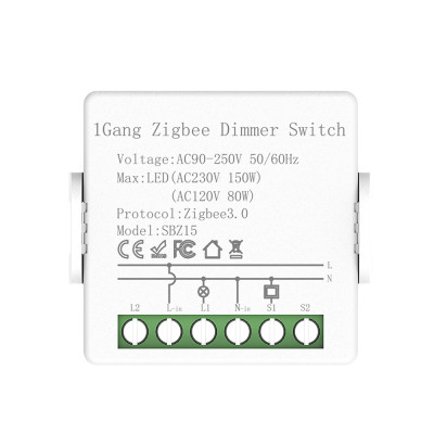1Gang Zigbee Dimmer Switch Module