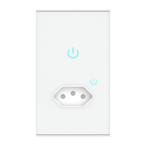 Brazil Zigbee 1gang touch switch and socket  Brazil Zigbee 1gang touch switch and socket