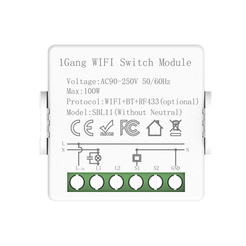 1Gang WIFI switch module 1Gang WIFI switch module