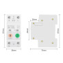 2P WiFi Smart RCBO Residual Current Circuit Breaker 