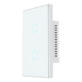 US 2 Gang Enhanced WiFi Smart Touch Switch TOWO SW-UT21