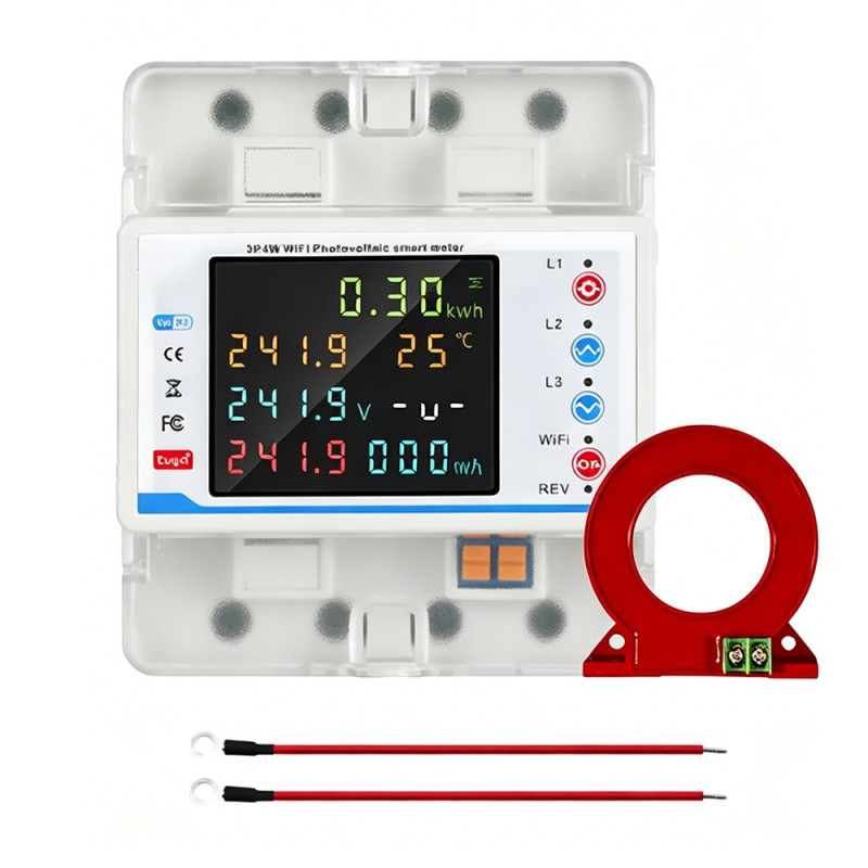 TOWO SM-SM30 3P WiFi Smart Three Phase Protector Bidirectional PV Energy Monitoring