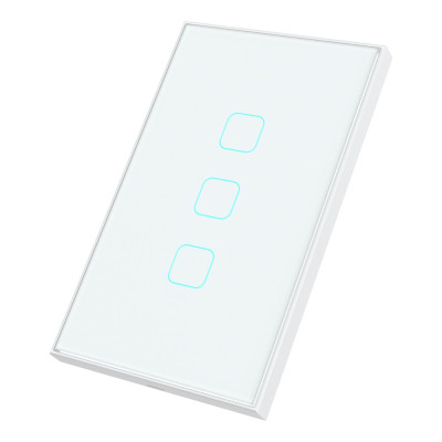 TOWO SW-UTZ31 US 3 Gang Zigbee Smart Touch Switch